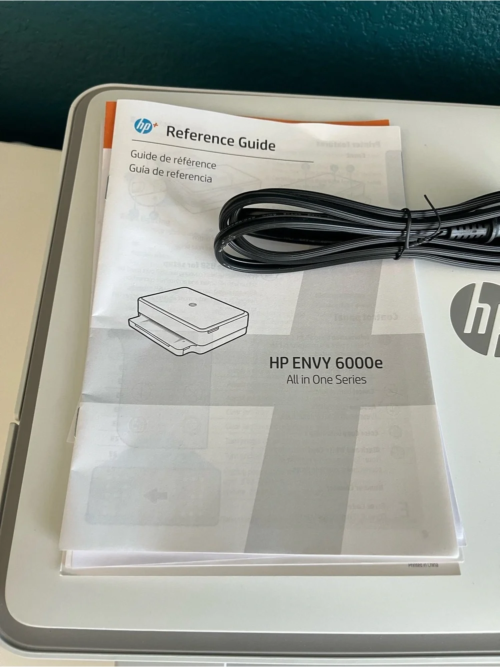 HP Envy All-in-One Printer - White/Silver